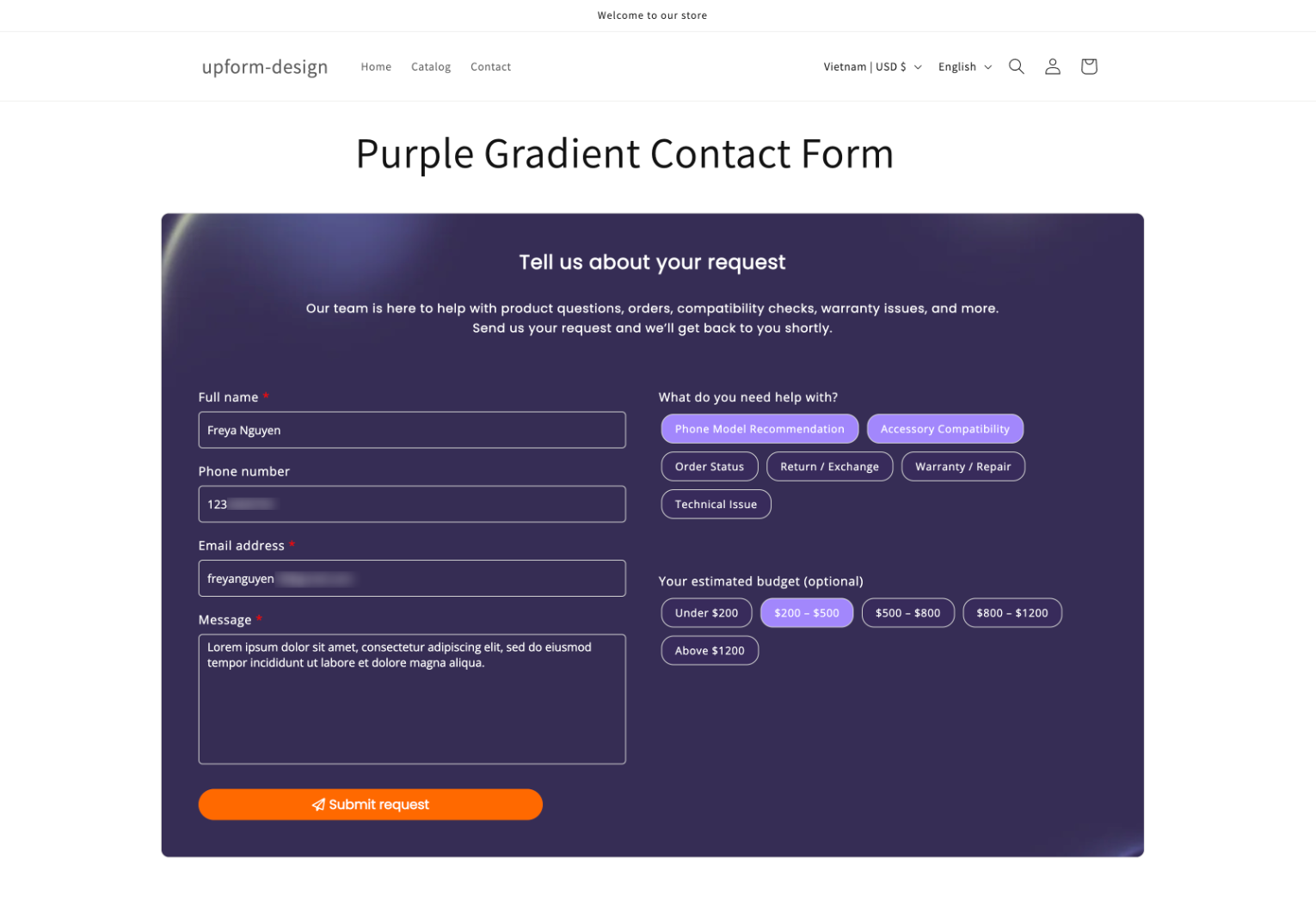 Brevo contacts list after test sync
